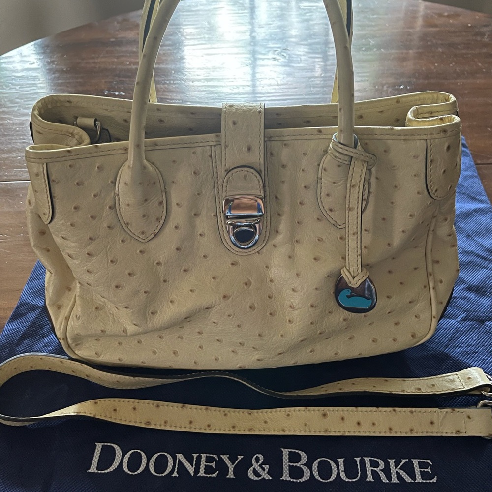 Dooney & Bourke Ostrich Embossed Tote